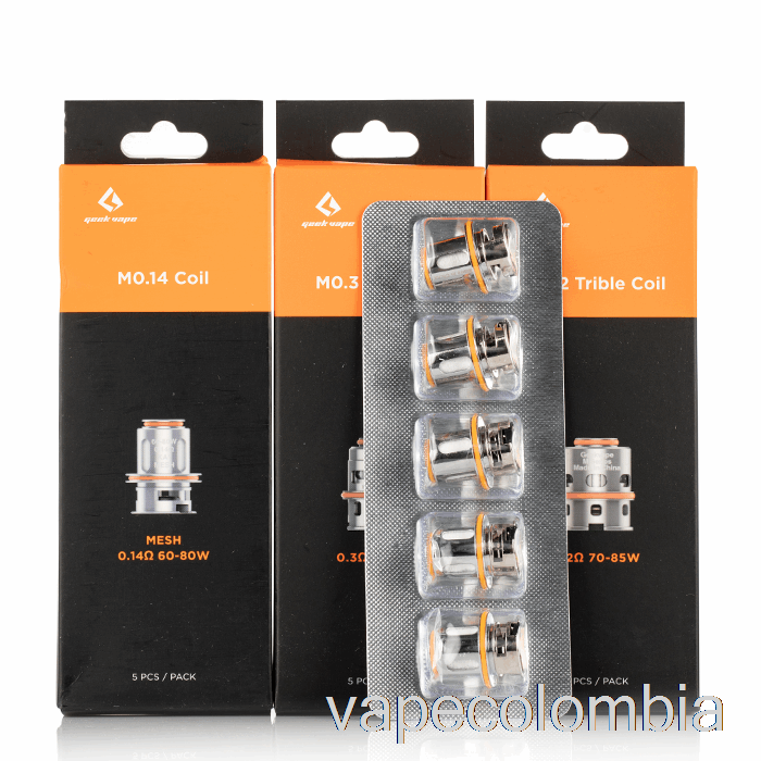 Vape Recargable Geek Vape M Bobinas De Repuesto 0.15ohm M Quad Coil